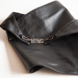 Leather Hanky Tranquera Black