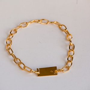 Heavy Tranquera Gold Necklace