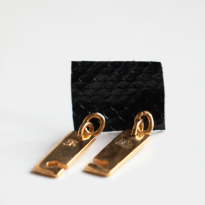 Heavy Tranquera Earring Gold
