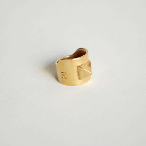Heavy Metal ring gold
