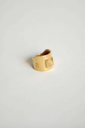 Heavy Metal ring gold