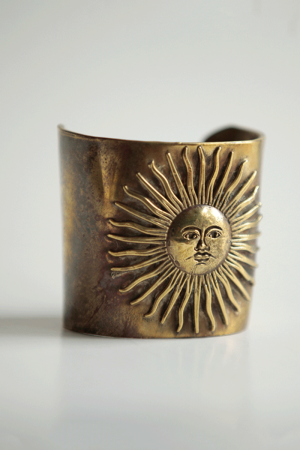 SN Cuff Bronce - brazalete vintage en bronce
