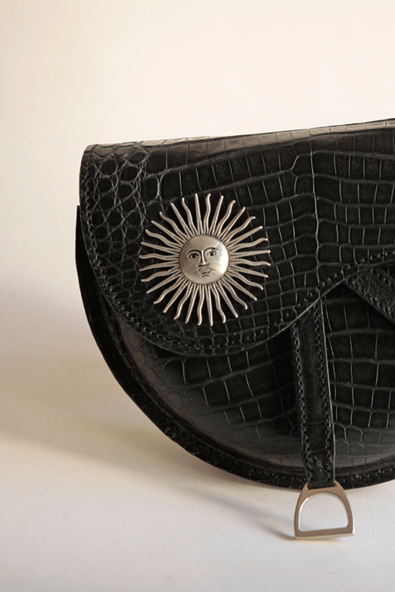SN CELINE RIDER EXOTICO NEGRO - Imagen 4