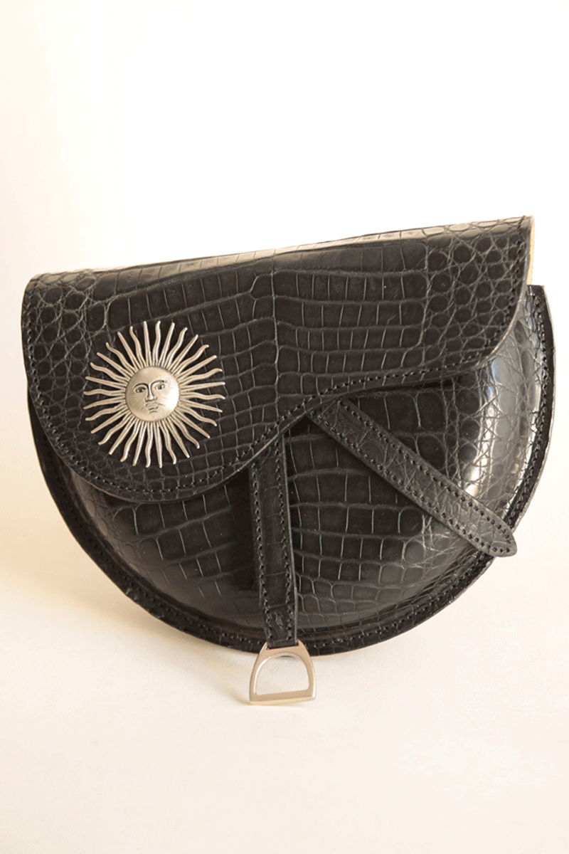 SN CELINE RIDER EXOTICO NEGRO - Imagen 3