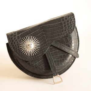 SN CELINE RIDER EXOTICO NEGRO