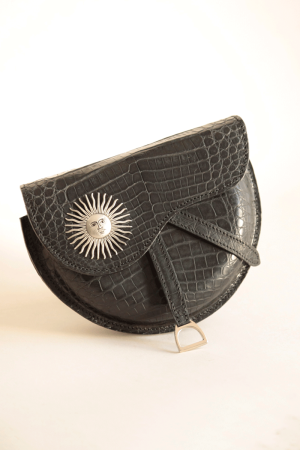 SN CELINE RIDER EXOTICO NEGRO