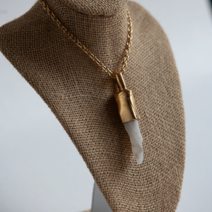 Cuarzo Blanco Gold