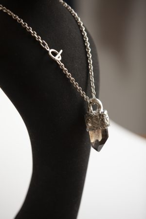 SN Smoky Quartz - brazalete cuarzo ahumado
