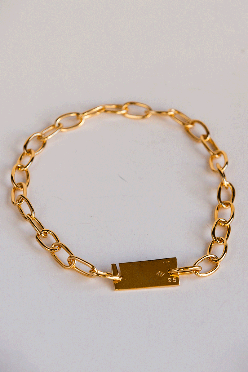 Tranquera Gold Necklace - Imagen 4