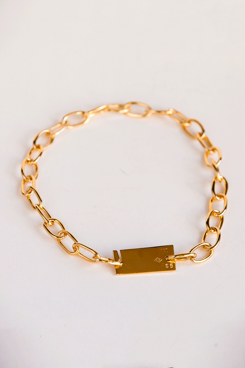 Tranquera Gold Necklace - Imagen 3
