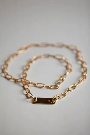 Tranquera Gold Necklace Double Tour
