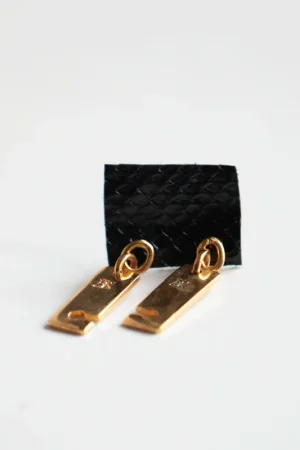 Heavy Tranquera Earring Gold