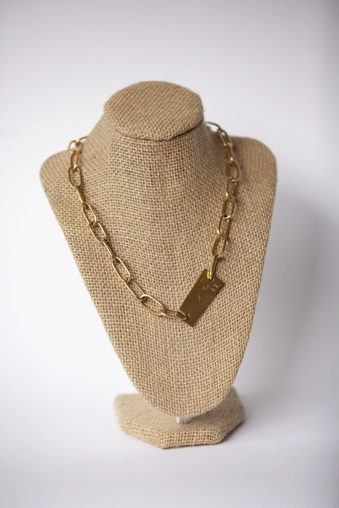 Tranquera Gold Necklace – ROKKUS (foto 4)