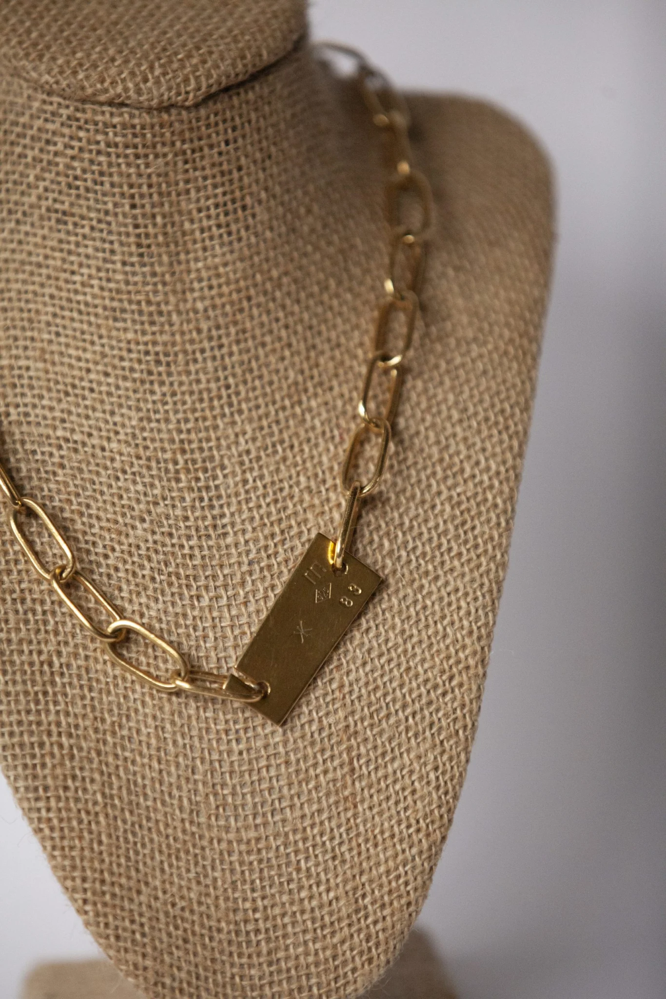 Tranquera Gold Necklace – ROKKUS (foto 3)